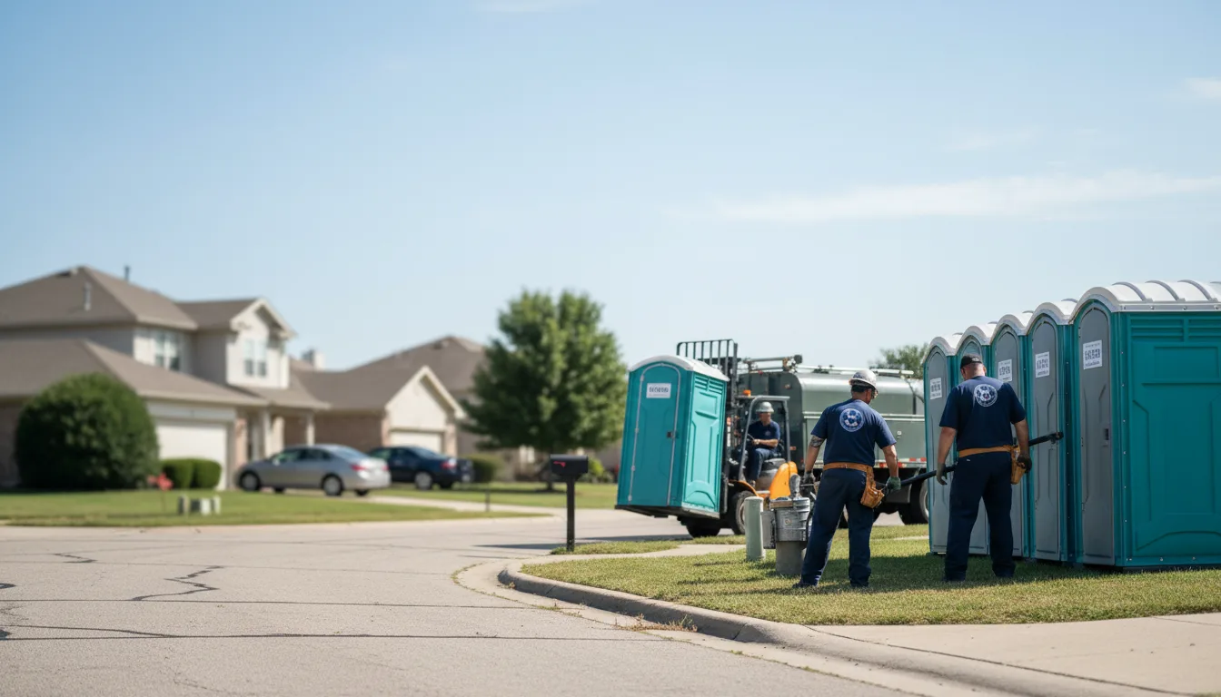 Porta Potty Rental in Cassoday, KS near me